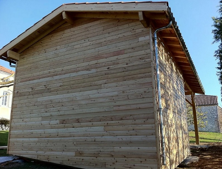 Photo: Installation d'un carport à Pujols (47) - Comparin